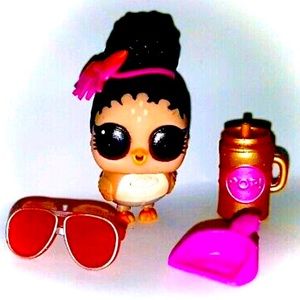 LOL Surprise PETS Foxy Flyer Confetti Pop Doll Pet Owl Bird Authentic EyeSpy